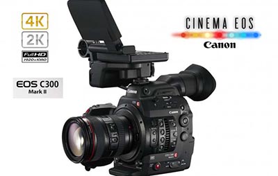 Canon EOS Cinema C300 Mark 2 4K video, 2K video